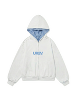 GRAY 2IN1 HOODIE