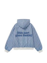 GRAY 2IN1 HOODIE